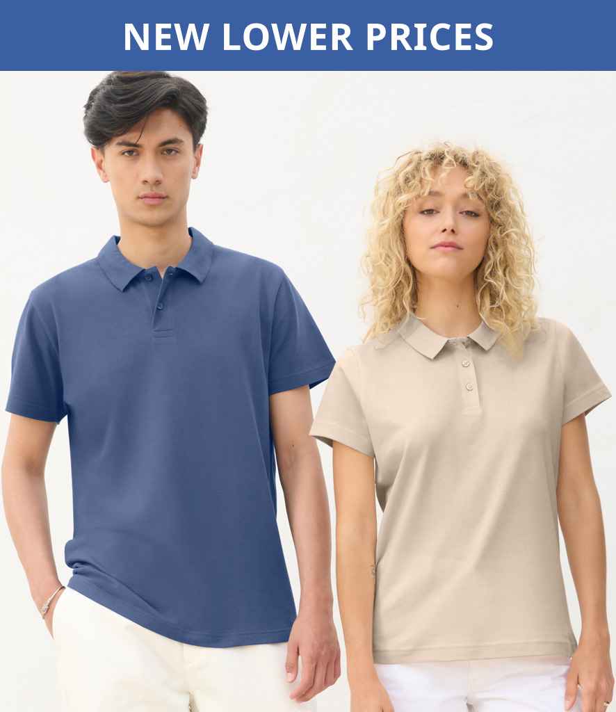 SOL'S Unisex Pulse Twin Piqué Polo Shirt - PenCarrie